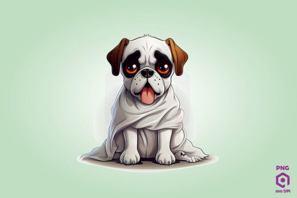 Boxer in Ghost Costume 3: Embroidery Project Review