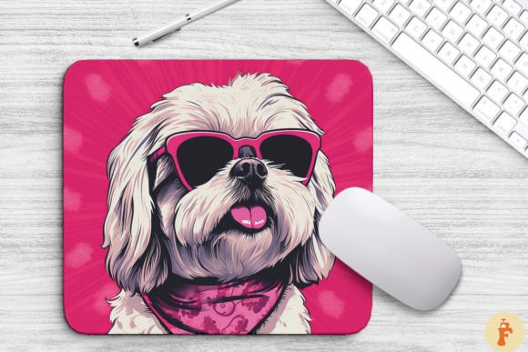 Cute Pink Shih Tzu Mouse Pad – Real Use Evaluation