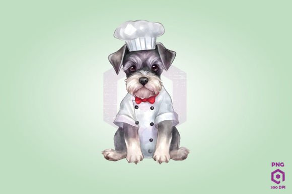Miniature Schnauzer Wearing Chef Suit Review