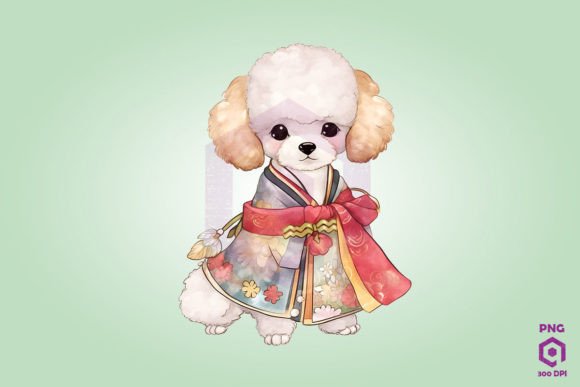 Poodle Wearing Hanbok: A Stitch‑Ready Review