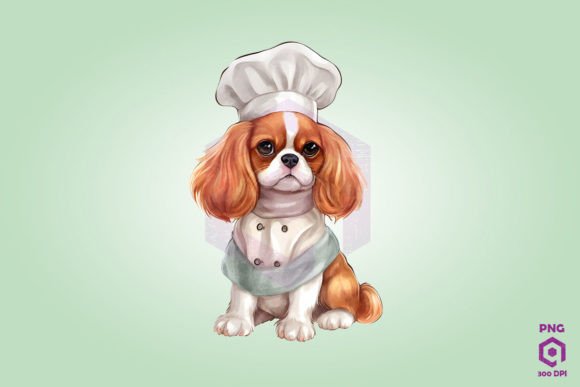 Spaniel Wearing Chef Suit: A Designer's Review